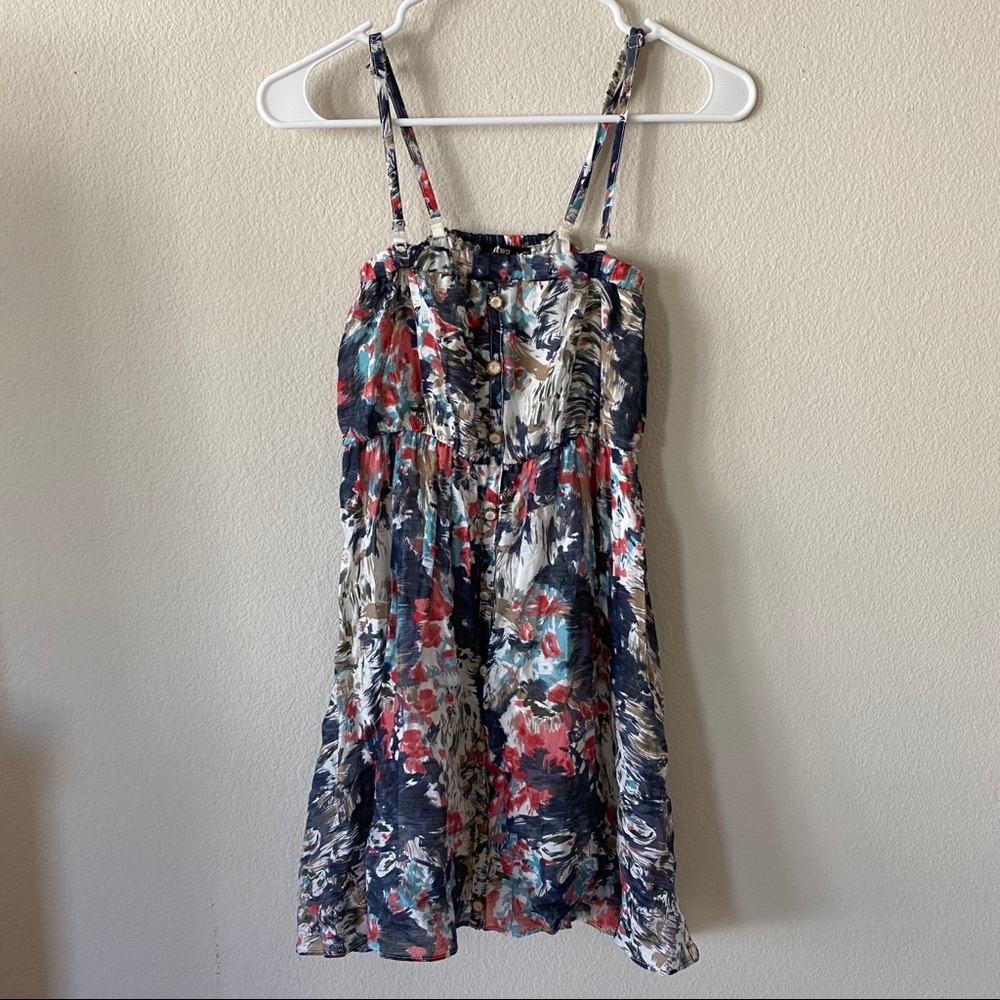 watercolor dress